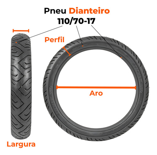 Par Pneu Dafra Apache 150 110-70-17+100-90-18 Sport Technic