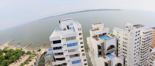 Imagen 1 de 16 de E19c Apartamento En Cartagena Con Vista Al Mar