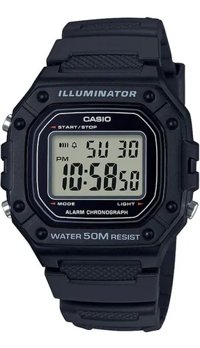 Casio 10 year top battery digital watch