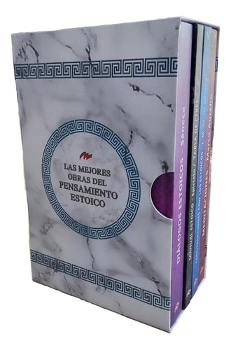 Pack Colección Pensamiento Estoico, De Varios Autores. Editorial Mestas Ediciones, Tapa Dura, Edición 1 En Español, 2023