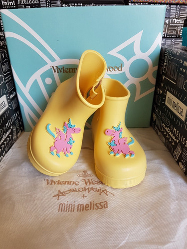 Imagen 2 de 2 de Zapatos Mini Melissa Original En Caja Talla 7/8