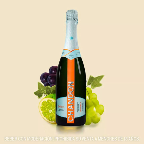 Espumante Champagne Chandon Delice Magnum Botella 1.5l