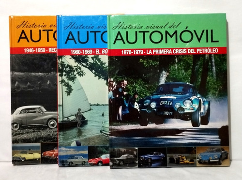 3 Tomos De La Historia Visual Del Automóvil 2015 Edit. Luppa