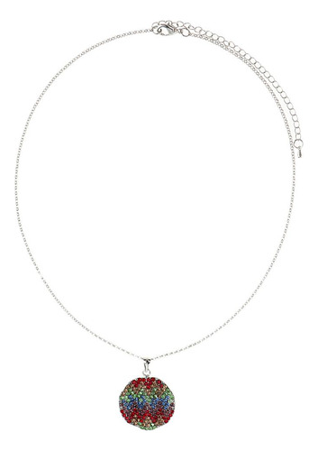 Collar De Diamantes De Imitación