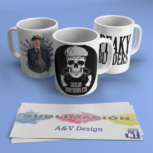 Taza De Cerámica Diseño Peaky Blinders