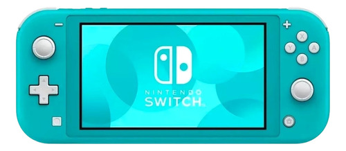 Nintendo Switch Lite 32gb Azul Turquesa Standard Tela 5,5''