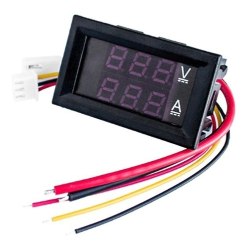 Imagen 2 de 4 de Voltimetro Y Amperimetro Digital 0-100v Y 10a