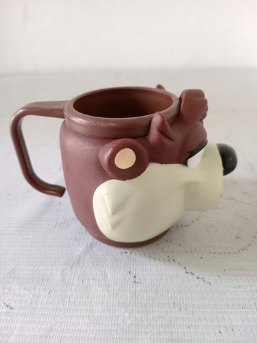 Taza Demonio Tazmania Original De Uso Café (Usado)