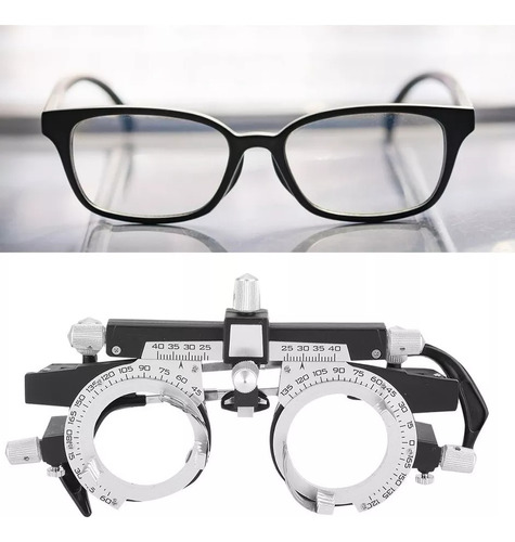 Gafas Profesionales Con Montura De Lente De Prueba Óptica Aj