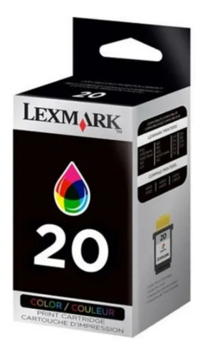 Cartucho Lexmark Referencia 20 Color Original 