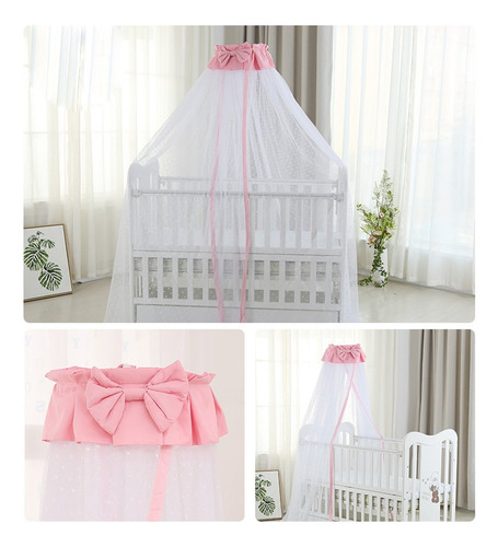 Breathable Crib Netting Bed Curtains Canopy For Kids Mosquit