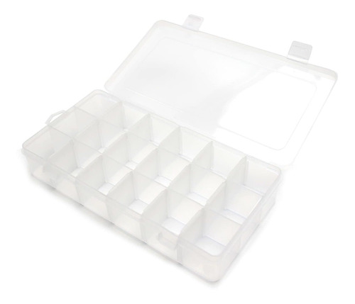 Caja Organizadora Plastico Transparente Contenedor 18 Para X