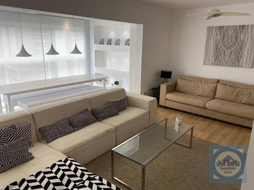 Apartamento Com 3 Dormitórios Para Alugar, 111 M² Por R$ 5.500,00/mês - Ponta Da Praia - Santos/sp - Ap5165