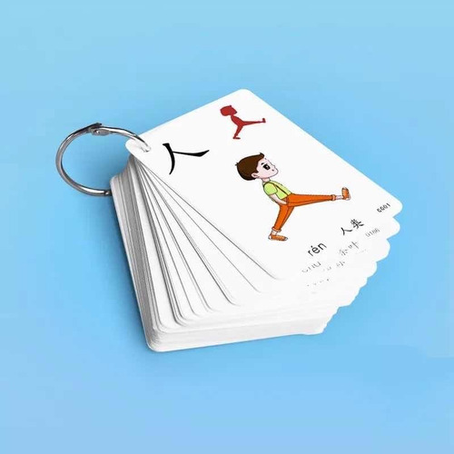 Tarjetas Palabras 250 Mandarin Hanzi Aprender Idioma Chino