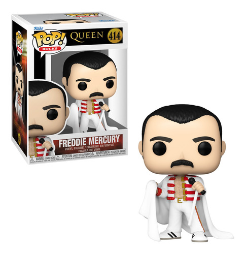 Funko Pop! Freddie Mercury #414 Queen We Will Rock You Tour