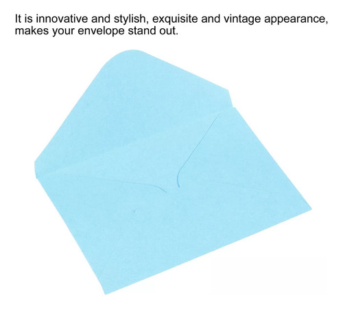 100 Mini Envelopes Pequenos Para Festas De Casamento Azul Cl