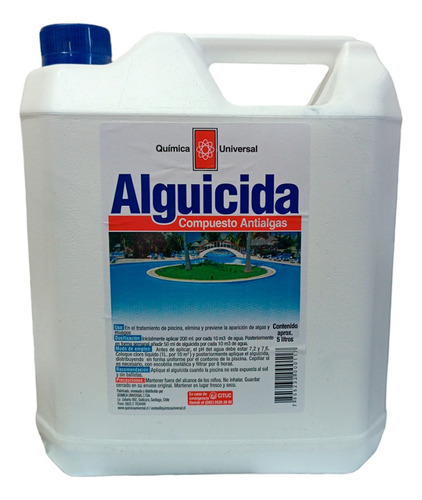 Alguicida Para Piscina 5ltrs