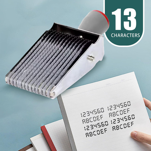Rodillos De Ruedas De Sellos Para Negocios, 13 Dígitos