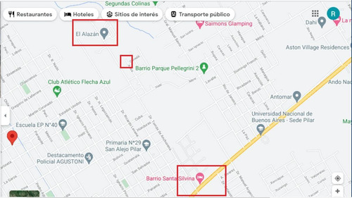 Imagen 2 de 2 de Dos Terrenos En Venta En Pilar, Zona Lindera Con El Barrio El Alazán.
