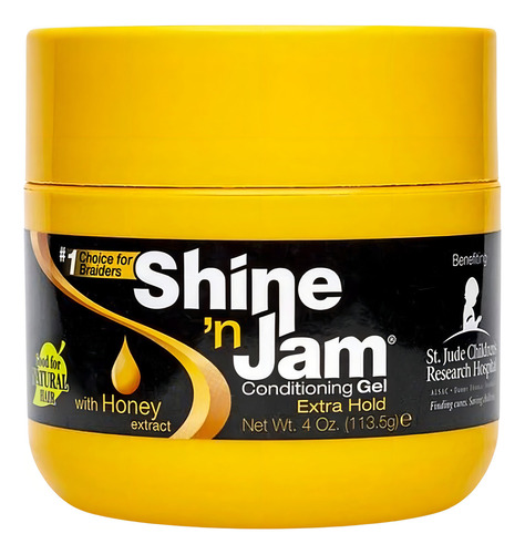 Gel de Fijación Extra Fuerte Shine 'N Jam Agarre Regular - 227g
