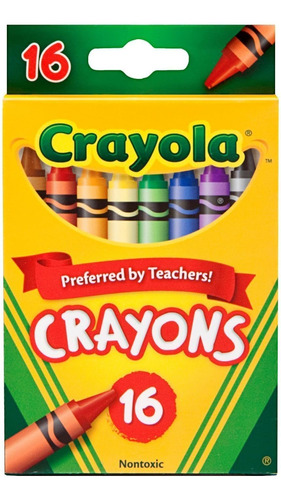 Crayones Crayola X16u Pack X12