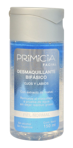 Primicia - Demaquillante - Bifasico - 150 Ml - Malva