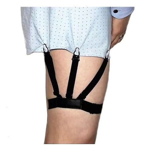 Par Suspensório Cinta Liga Segura Camisa Modelo W