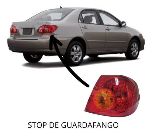Stop Toyota Corolla 2003-2008 Derecho/izquierdo