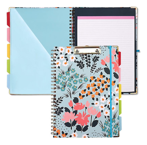 Cuaderno Espiral Con Clip Portapapeles Carpeta De Archivos F