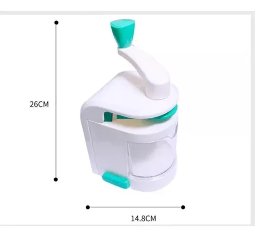 Cortador Vegetales Espiral Rallador Verdura Spaguetti Manual