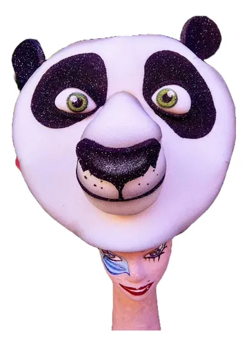 comprar Gorro Panda Po De Kung Fu Panda En Goma Espuma Para Disfraz