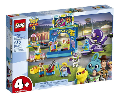 Lego Toy Story 4 10770 Locos Por La Feria Bunnytoys