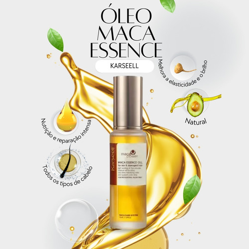Kit Shampoo Condicionador Karseell Collagen + Máscara + Óleo