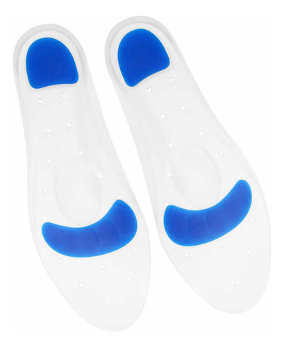 Palmilhas Arch Support De Silicone Com Alta Absorção De Choq