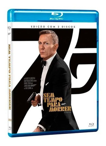 Imagem 1 de 1 de Blu-ray 007 Sem Tempo Para Morrer James Bond - Original 