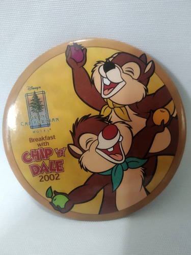 Pin Boton Chip Y Dale Disney