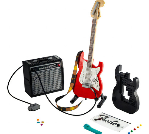 Kit De Construcción Lego Ideas Fender® Stratocaster™ 21329 1074 Piezas 3+
