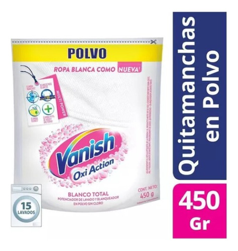 Vanish Oxi Action Polvo Blanco Doypack X 450gr