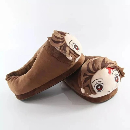 Imagen 2 de 3 de Pantuflas Tanjiro Demon Slayer - Kawaii