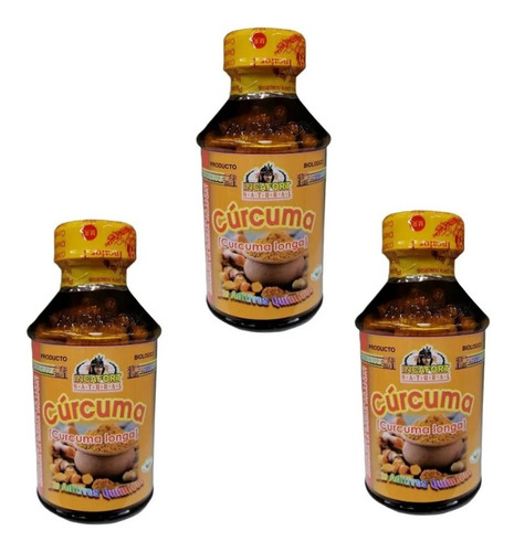 Pack 300 Capsulas De 300mg Curcuma Incafort