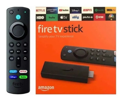 Amazon Fire Tv Stick De Voz Full Hd 8gb 3ra Gen 2021 Accesos