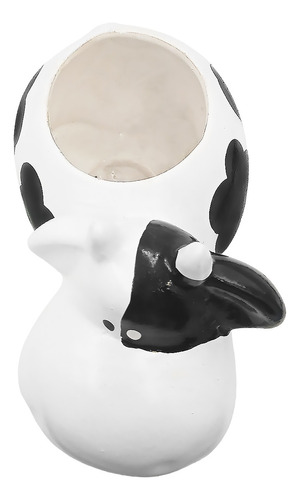 Maceta De Cerámica Maceta Decorada Esmaltada Animales Vaca