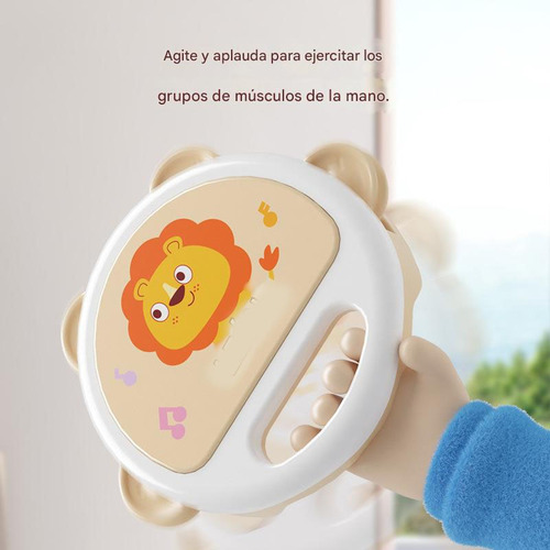 Pandereta De Juguete Para Niños, Instrumento De Percusión