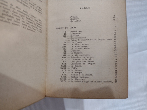 Imagen 3 de 7 de Les Fleurs Du Mal Baudelaire Livre De Poche Presente Sartre