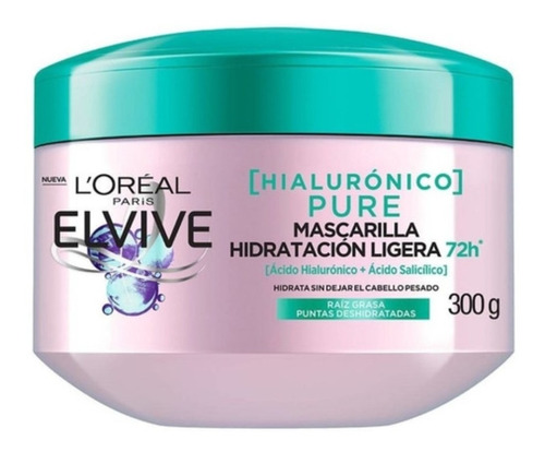 Mascarilla Elvive Hialurónico Pure 300g