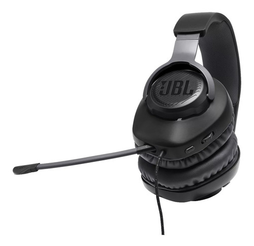 Headset Gamer Para Consoles E Pc Driver 40mm Quantum 100 Jbl Cor Preto Cor da luz n/a