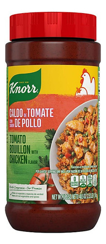 Knorr Caldo De Tomate Con Sabor De Pollo 1.14kg Rapido
