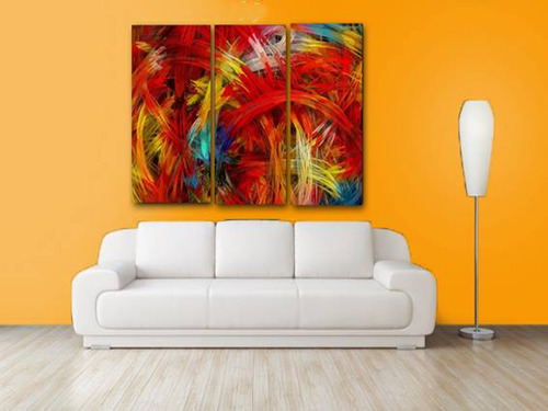 Cuadros Artesanales Sobre Lienzo Canvas Algodón - 150x90 Cm