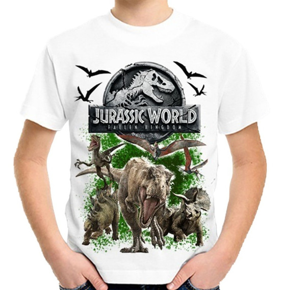 Camisetas, polos y camisas Niño 12 meses a 7 años Coralup Camiseta de dinosaurio  para niños pequeños Camisetas de manga corta 