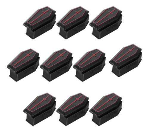10 Piezas De Mini Cajas De Ataúd Para Decoración De